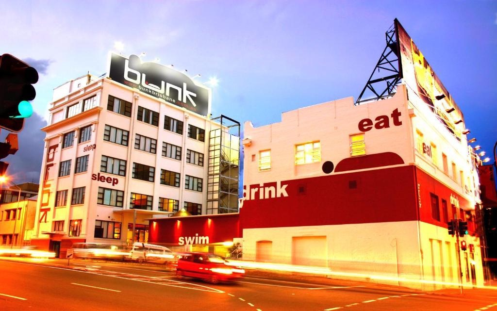 Bunk Brisbane Hostel Fortitude Valley Bagian luar foto